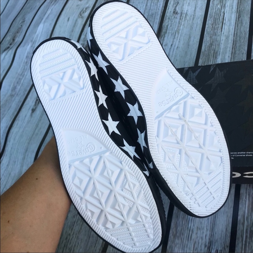 NEW 🤩 CONVERSE x MILEY CYRUS PATENT ALLSTAR LOW - Picture 4 of 8